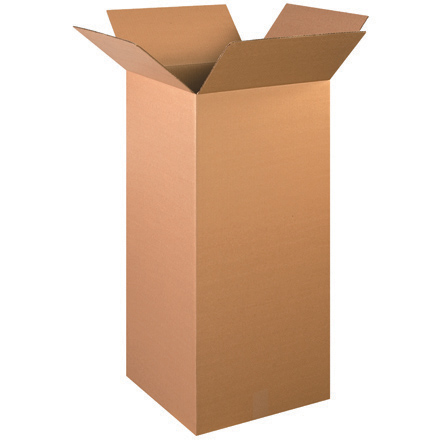 Picture of Box Partners 151536 15 in. x 15 in. x 36 in. Tall Corrugated Boxes