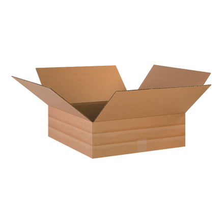 Picture of Box Partners MD18186 18 in. x 18 in. x 6 in. Multi-Depth Corrugated Boxes