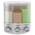 Better Living Products 76354-1 Euro Dispenser TRIO White-Chrome Buttons Better Living Products 76354-1 Euro Dispenser TRIO White-Chrome Buttons