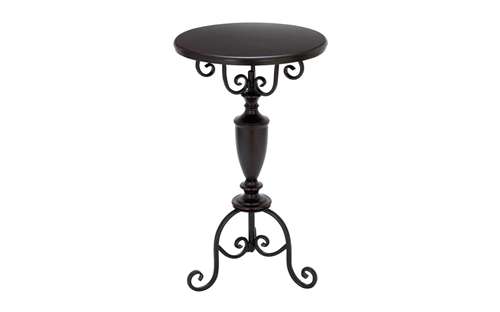 Benzara 53823 Metal Accent Table 29 in. H 17 in. W Accent Collection