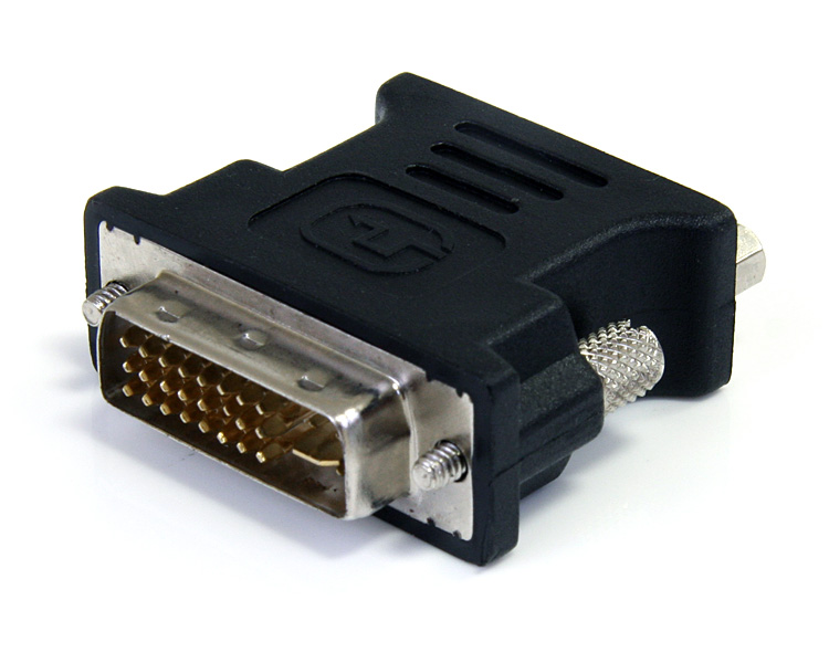 Picture of StarTech DVIVGAMFBK Accessory DVI to VGA Cable Adapter Black Male-Female Retail