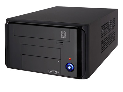 Picture of Apex Computer Technology MI-008 Mini-ITX Desktop Black 250W 1-11 Bays USB Fan Audio
