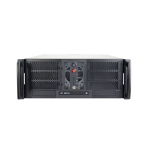 Case Rackmount 4U IPC No PSU Backplane-Tray-Front Door Add-on Card Retainer