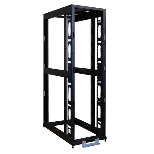 Case 42U 4 Post Open Frame Enclosure Server Cabinet 3000 bare