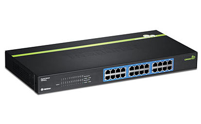 TEG-S24G Switch 24 Port Gigabit GREENnet Switch -  TRENDnet