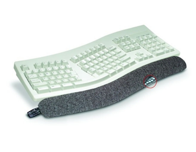 Picture of IMAK A10161 Keyboard Wrist Cushion - Heather Gray