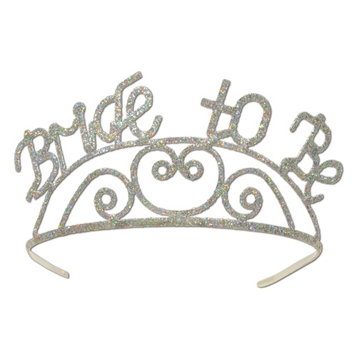 Picture of Beistle 60635 Glittered Bride To Be Tiara - Pack of 6