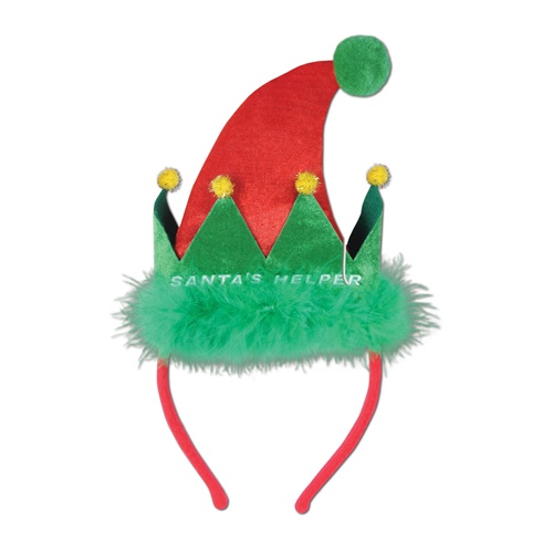 Picture of Beistle 20711 Santa Helper Headband - Pack of 12