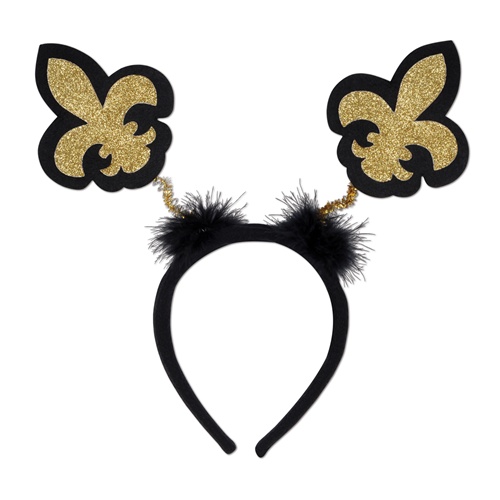 Picture of Beistle 60574 Glittered Fleur De Lis Boppers - Pack of 12