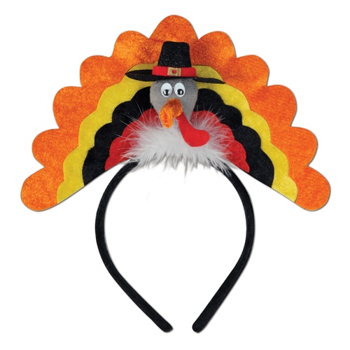 Picture of Beistle 90741 Turkey Headband - Pack of 12