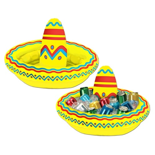 Picture of DDI 1906168 Inflatable Sombrero Cooler Case of 6