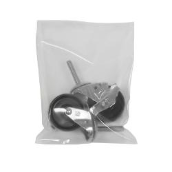 Flat Poly Bags, 18"W x 24"L, 8 Mil, Clear, 100/Pack