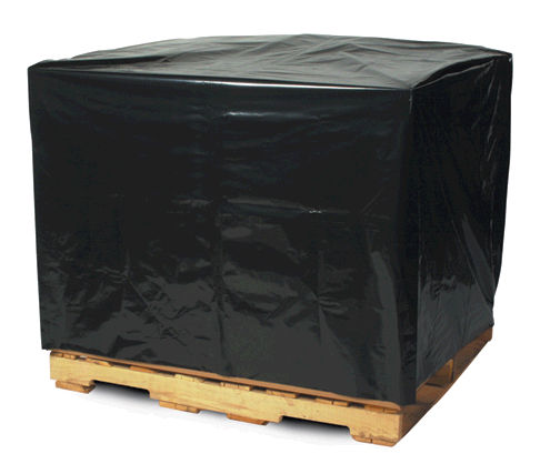 PC546 48 in. x 42 in. x 48 in. - 2 Mil Black Pallet Covers
