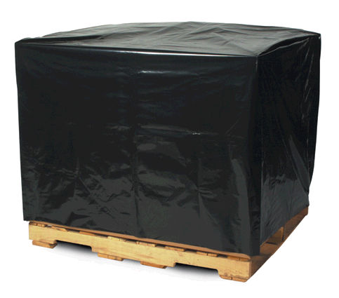 51 in. x 49 in. x 73 in. - 2 Mil Black Pallet Covers