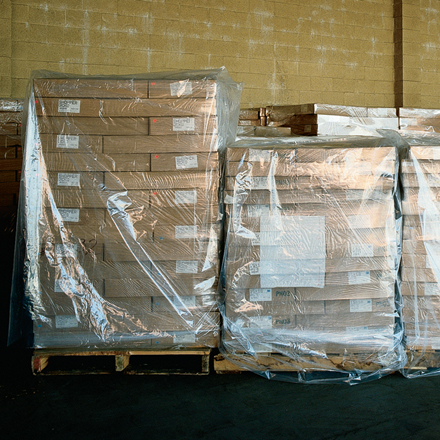 36 in. x 27 in. x 65 in. - 1 Mil Clear Pallet Covers