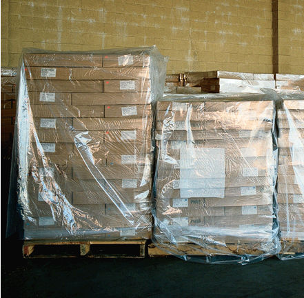 54 in. x 44 in. x 96 in. - 1 Mil Clear Pallet Covers