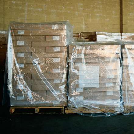 PC512 42 in. x 42 in. x 96 in. - 2 Mil Clear Pallet Covers