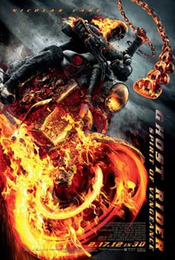 Picture of Pop Culture Graphics MOVIB80194 Ghost Rider: Spirit of Vengeance Poster by Unknown -11.00 x 17.00