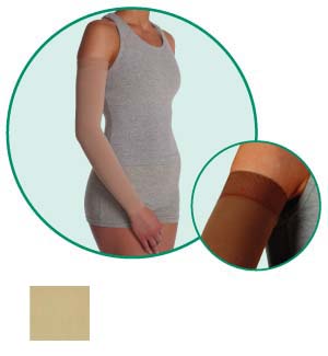 Picture of Juzo 2002MXCGLSB IV 30-40mmHg Soft Sleeve Max Long - Silicone Beige