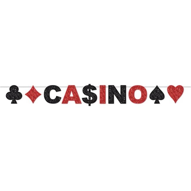 DDI 1906849 Glitzer Casino Streamer 12er Gehäuse - Bild 1 von 1