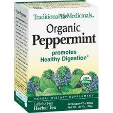 Picture of Traditional Medicinals 29056-3pack Traditional Medicinals Peppermint Tea - 3x16 bag