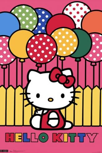 Picture of Trends International TIARP1264 Hello KittyMimmy -22 x 34- Poster Print