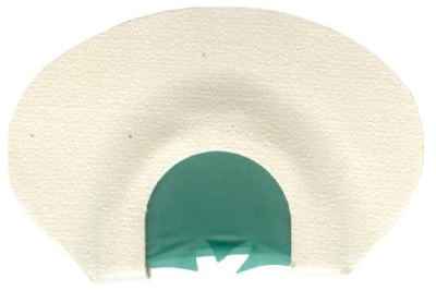 PP220 Pittman Game Call Mouth Turkey White Diamond 3 Reed