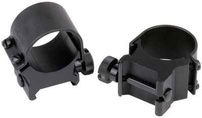 Weaver Mounts - ATK 49044 1 in. Extra High Detachable Top Mount Rings - Matte Black