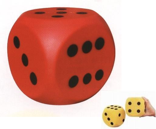 Everrich EVAJ-0009 5 Inch Foam Dice - Set of 2
