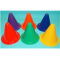 Everrich EVB-0026 7 Inch Vinyl Cone with Round Base - Set of 6 Everrich EVB-0026 7 Inch Vinyl Cone with Round Base - Set of 6