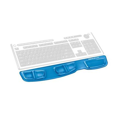 Picture of Fellowes 9183101 Keyboard Palm Support - Blue