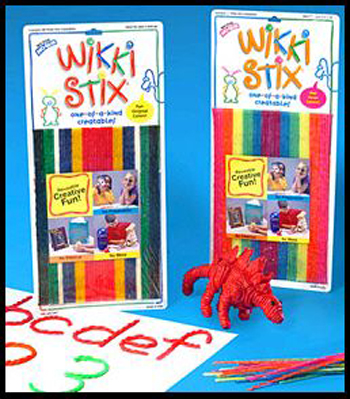 Picture of Wikki Stix WKX803 Wikki Stix Primary Colors