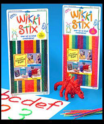 Picture of Wikki Stix WKX804 Wikki Stix Neon Colors