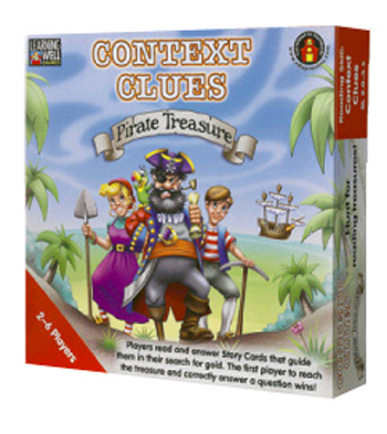 Picture of Edupress Lrn302 Context Clues Pirate Treasure Red