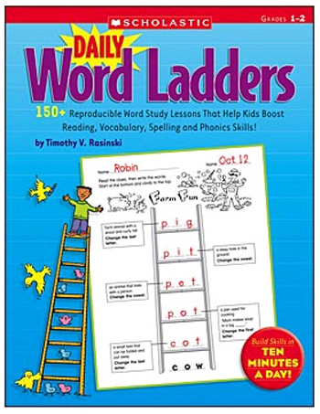Scholastic Teaching Resources Daily Word Ladders 8.5 x 11 inches