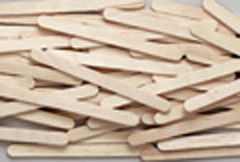 Picture of Chenille Kraft Company Ck-377401 Craft Sticks 1000 Pieces Natural-Economy Grade
