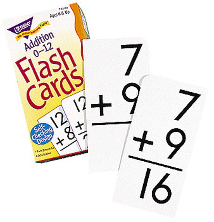 Picture of Trend Enterprises T-53101 Flash Cards Addition 0-12-91/Box