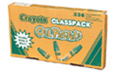 Picture of Crayola Llc Formerly Binney & Smith Bin524629 Crayola Oil Pastels 336 Count Clas-Spack