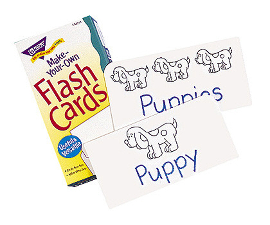 Picture of Trend Enterprises T-53010 Flash Cards Make Your Own-100/Box