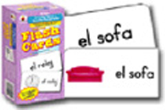 Picture of Carson Dellosa Cd-3924 Flash Cards Everyday Words In Spani-Sh Photographic