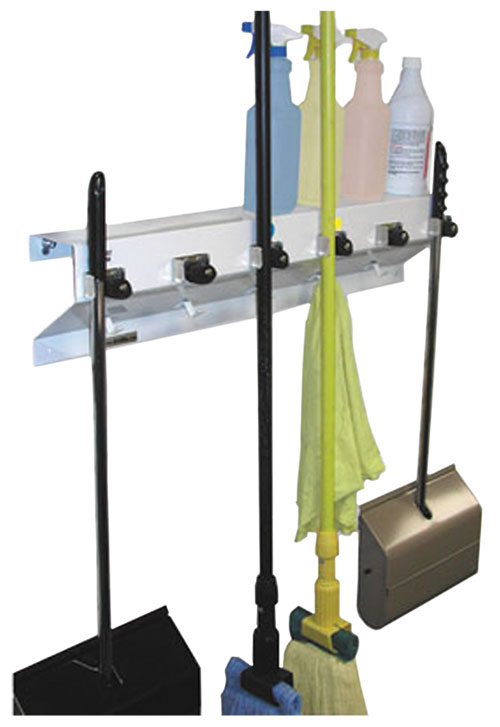 Picture of Ex-Cell 333-6 WHT2 The Clincher Mop & Broom Holder