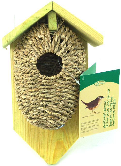 Picture of Best For Birds BFBNKBS Nest Pocket Sea Grass with Roof