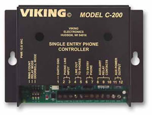 Picture of Viking C-200 Door Entry Control for 4 Entry Phones