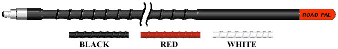 Picture of Firestik RP3-R 3 ft. Red .63 Wave Cb Antenna