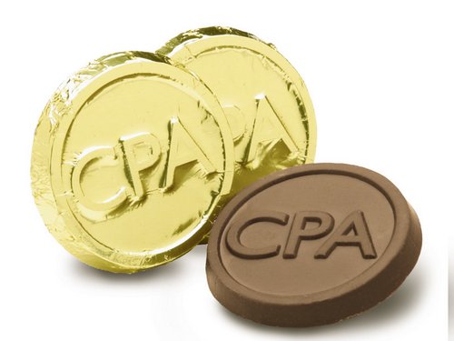 Picture of Chocolate Chocolate 325055 CPA Coins - Pack of 250