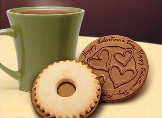 Picture of Chocolate Chocolate 320405 Valentine Cookie - Pack of 50