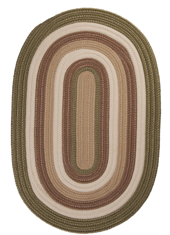 Picture of Colonial Mills Rug BN69R144X180 Brooklyn - Moss 12 in. x 15 in. Braided Rug