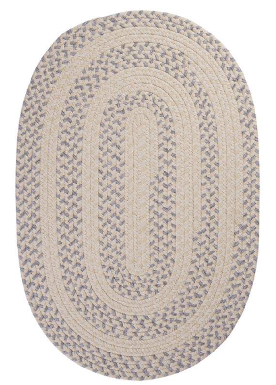 Picture of Colonial Mills Rug EM49R096X132 Elmwood - Stonewash 8 in. x 11 in. Braided Rug