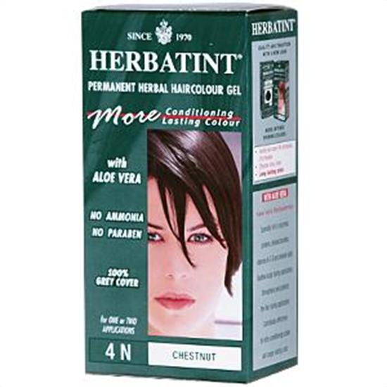 Picture of Herbatint 4N Chestnut Permanent Herbal Hair Color Gel 4.5 fl. oz. 217779