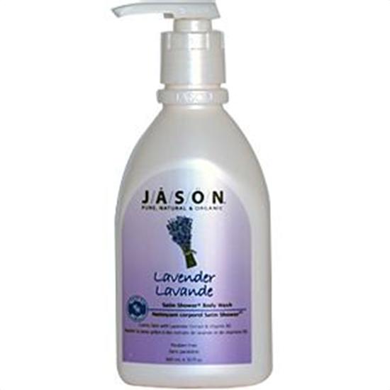 Picture of Jason Natural Cosmetics Lavender Satin Shower Body Washes 30 fl. oz. 215590